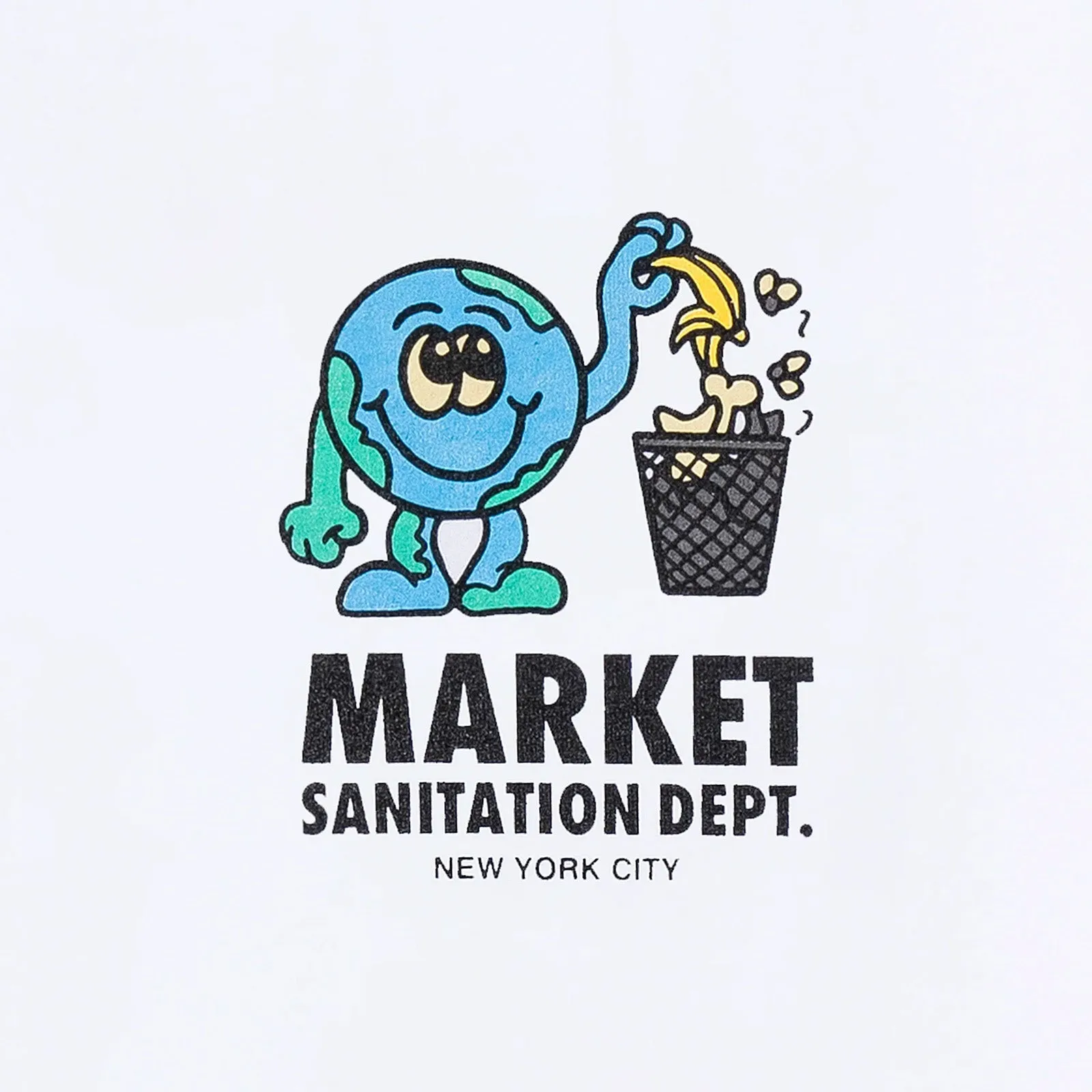 Sanitation Dept T-Shirt - White