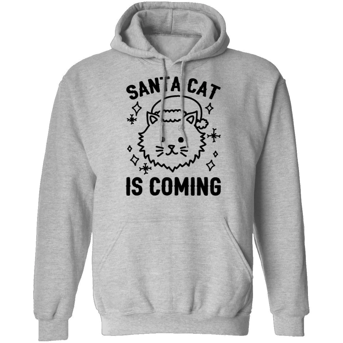 Santa Cat Is Coming T-Shirt