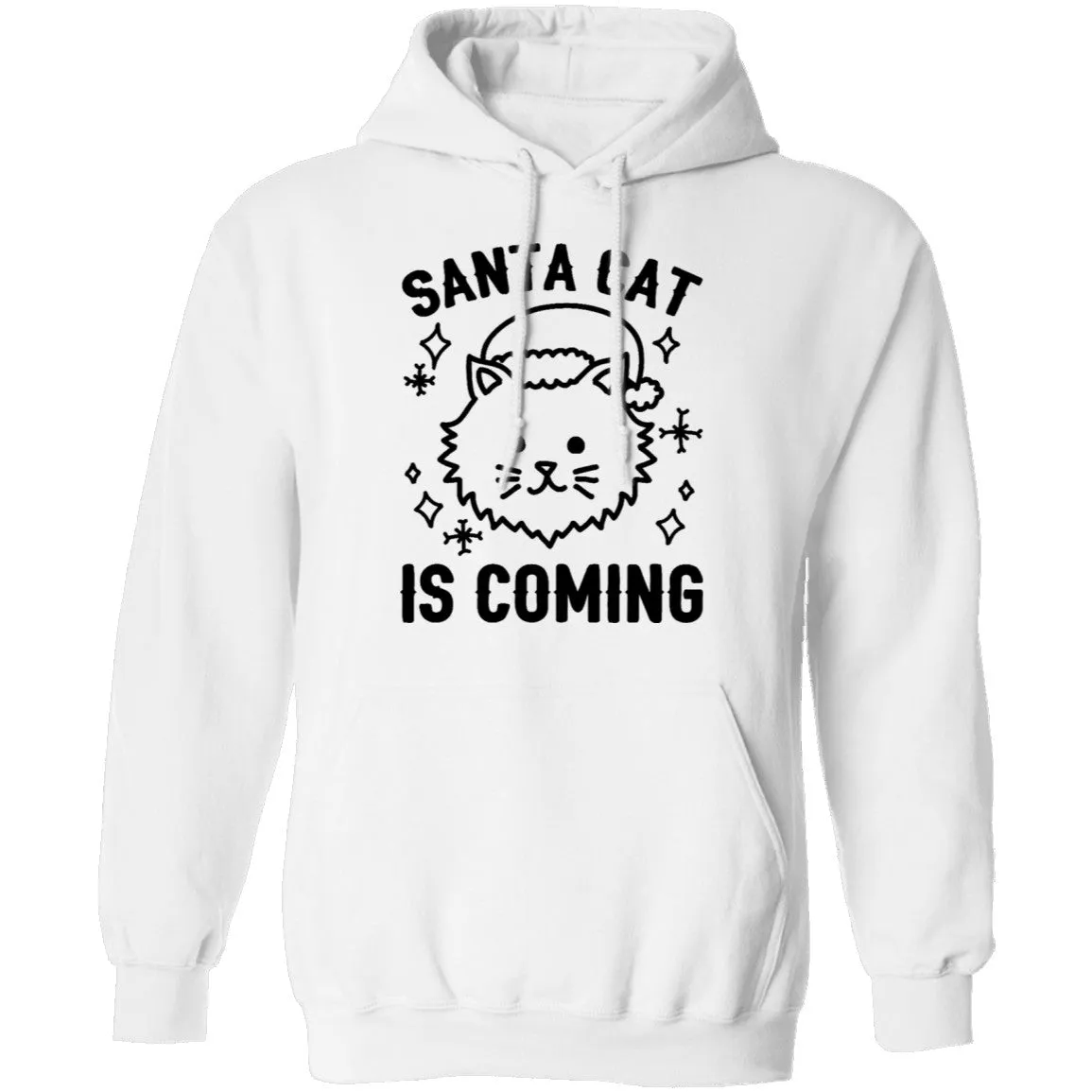 Santa Cat Is Coming T-Shirt