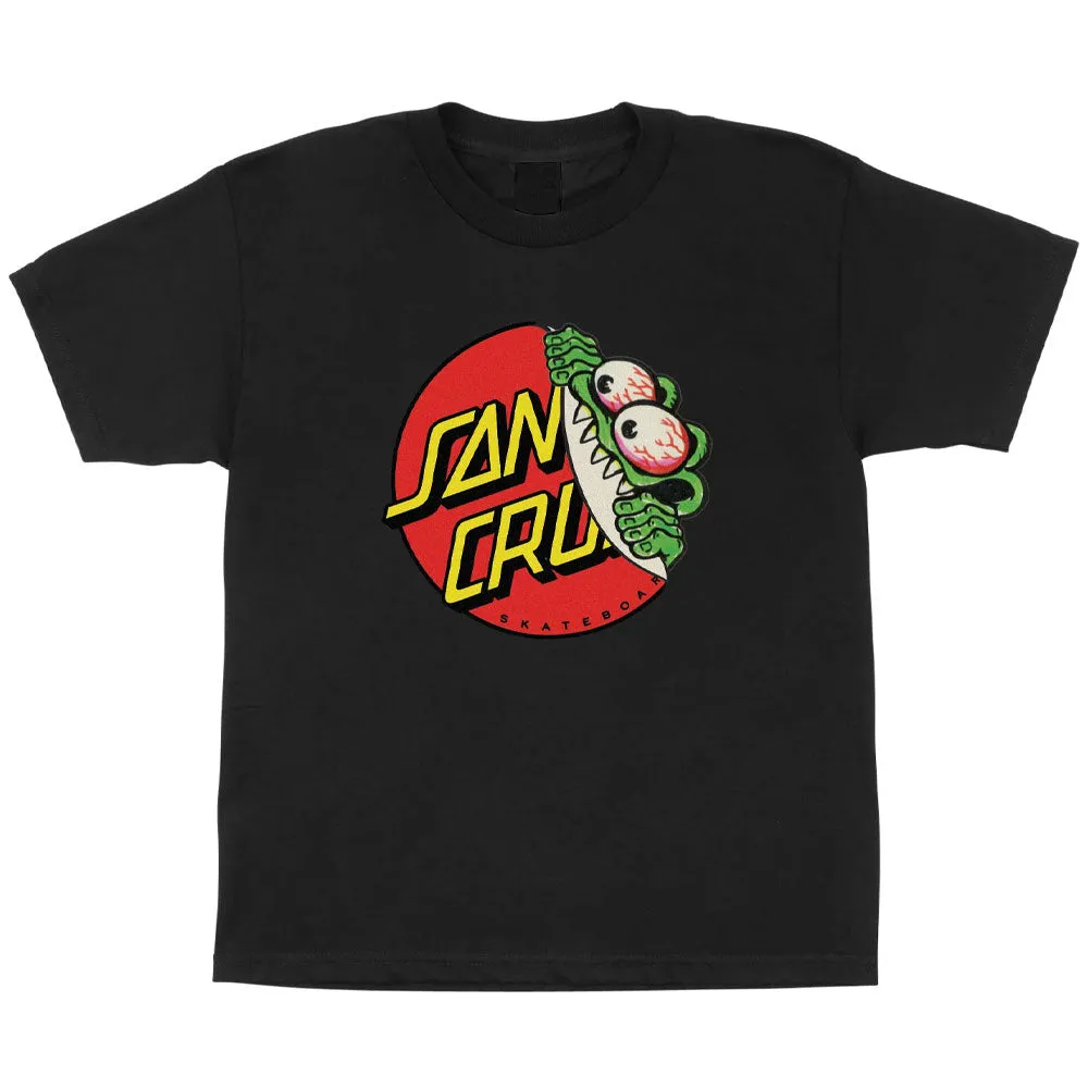 Santa Cruz Youth Beware Dot Front T-Shirt