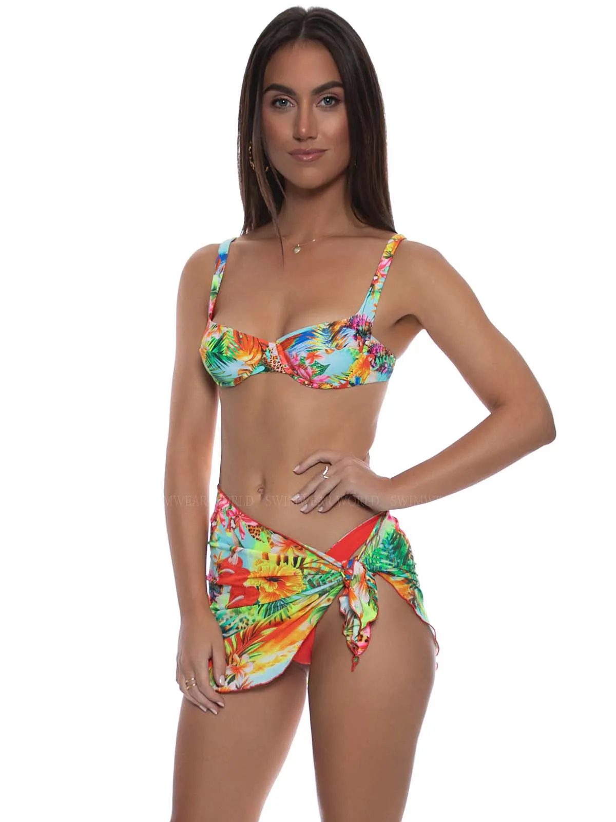 Sarong Mini Skirt ::RET