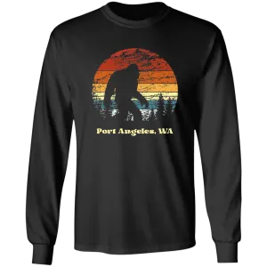Sasquatch Retro Sunset Grunged PA - Unisex T-Shirts