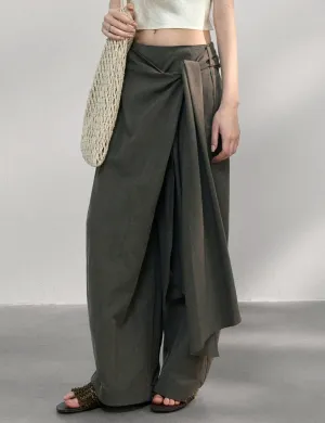 Side-Tie Wrap Pants -PREORDER