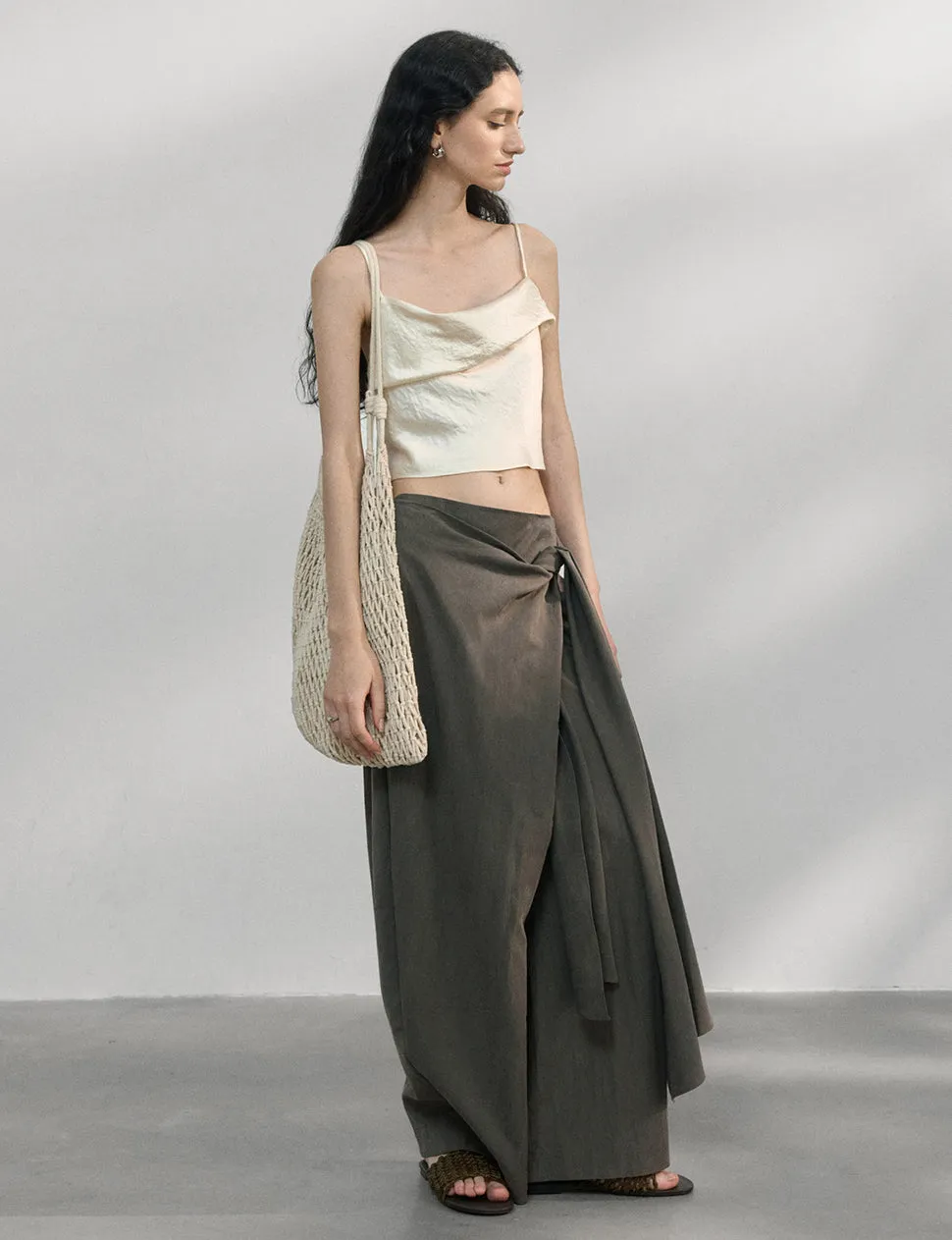 Side-Tie Wrap Pants -PREORDER