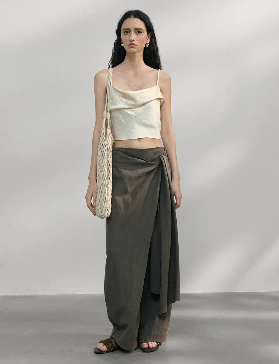 Side-Tie Wrap Pants -PREORDER