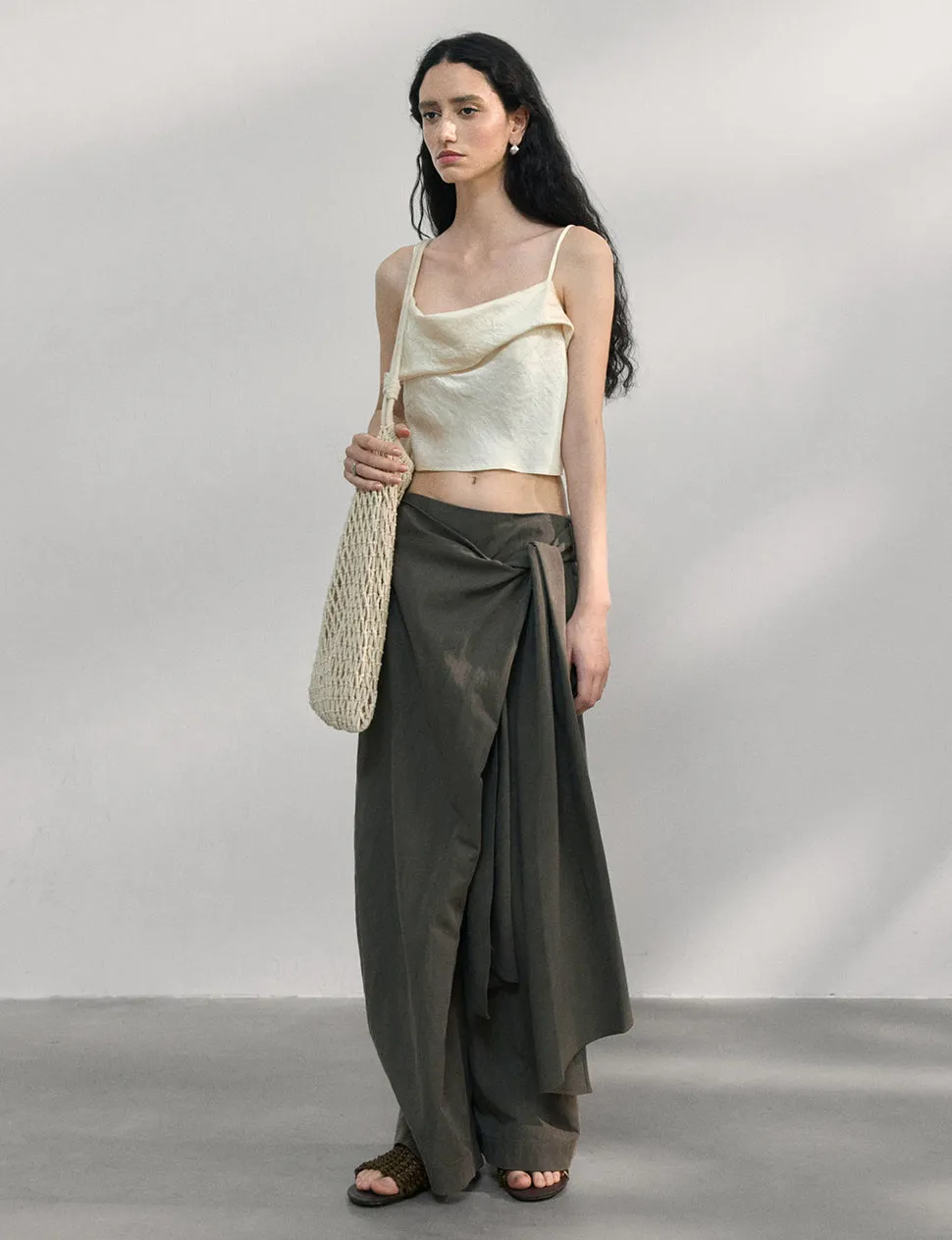 Side-Tie Wrap Pants -PREORDER