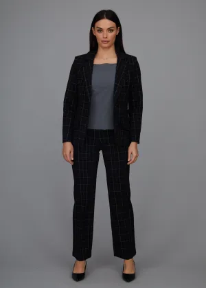 Steely 1 Button DB Jacket - Wall Street Plaid: FINAL SALE