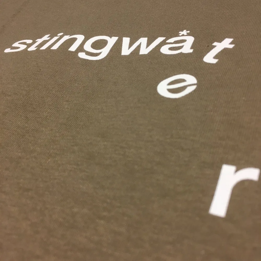 Stingwater Wilted Logo T-Shirt Speshal Broewn