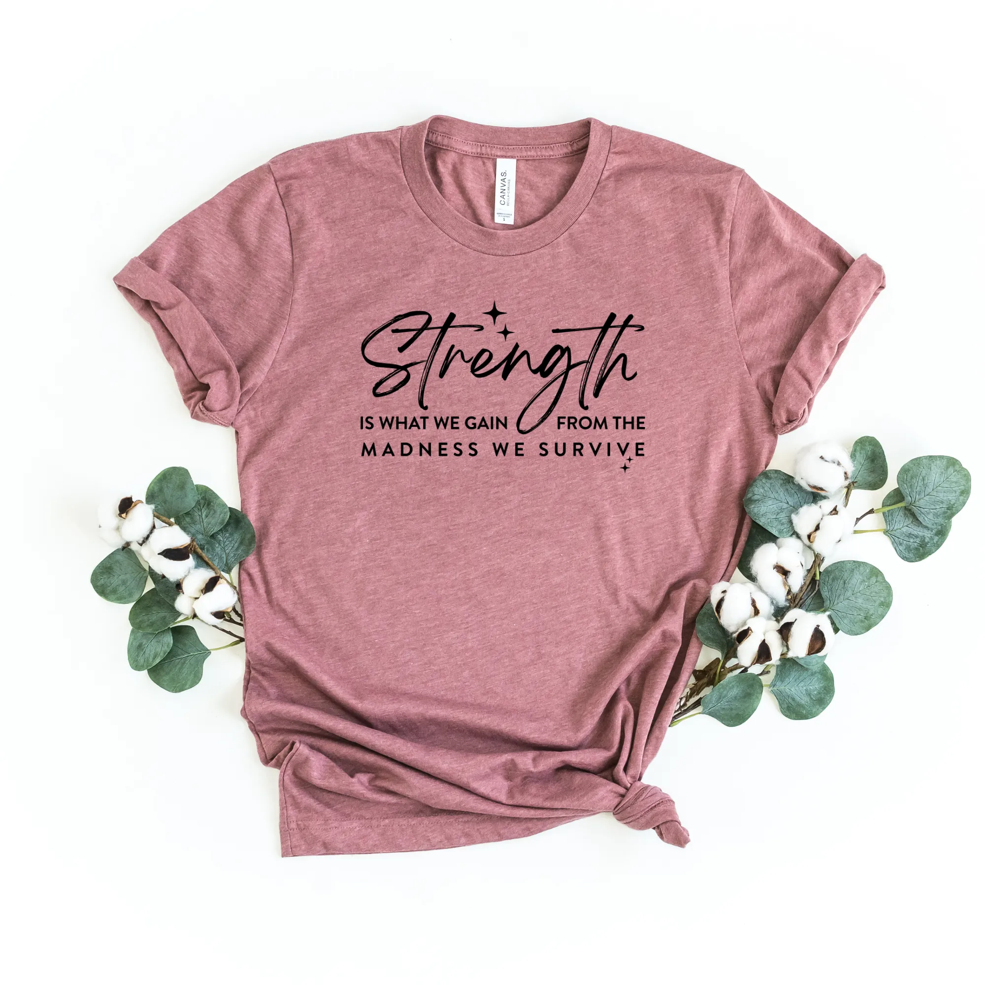 Strength is what we gain