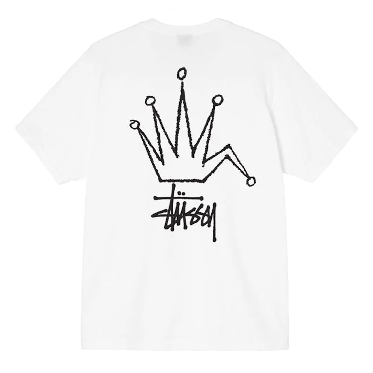 Stussy Broken Crown T-Shirt White