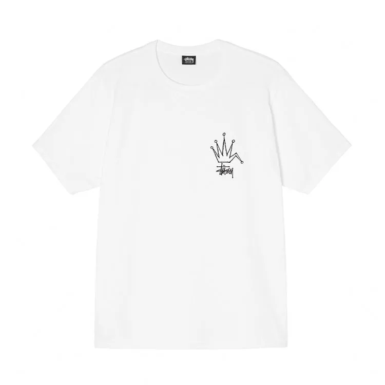 Stussy Broken Crown T-Shirt White