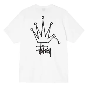 Stussy Broken Crown T-Shirt White