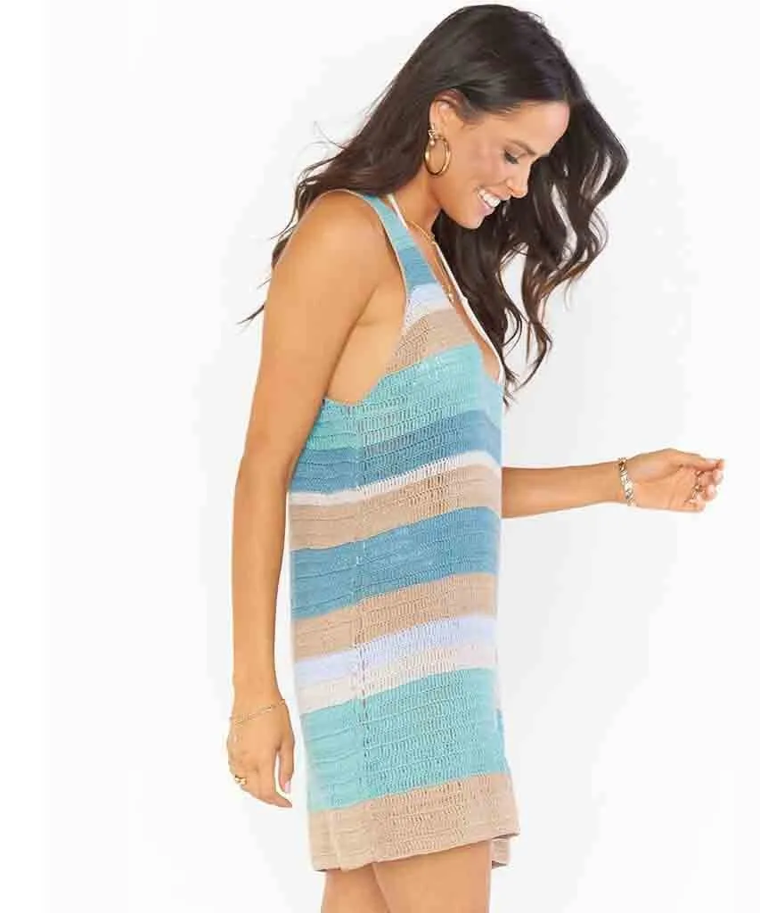 Summerly Mini Dress Mermaid Crochet