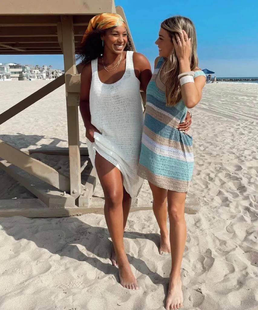 Summerly Mini Dress Mermaid Crochet