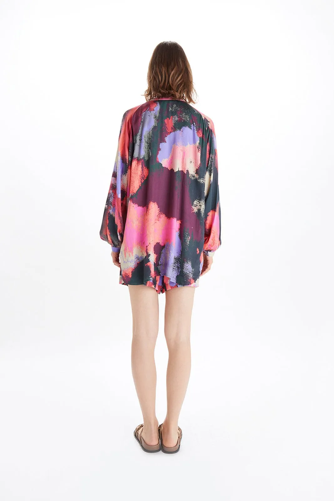 Sunita TENCEL™ Modal Vegan Blouse | Gem Print