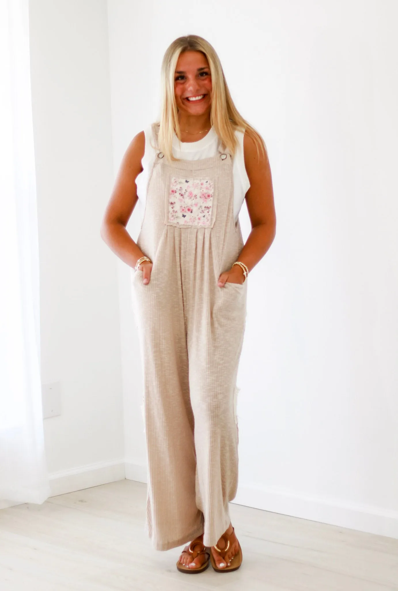 Sweet Memories Oatmeal Jumper