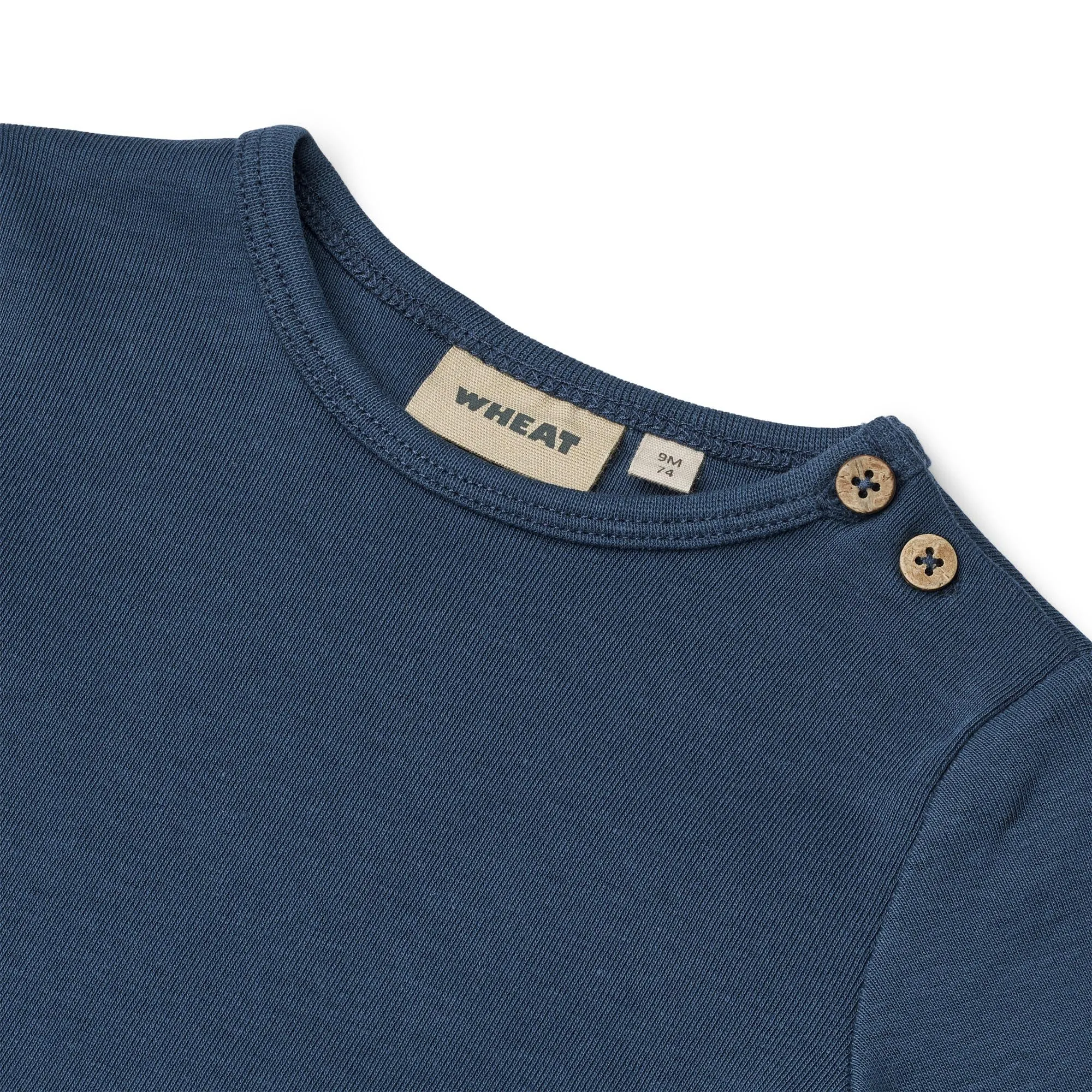T-Shirt L/S Benjamin blue waves