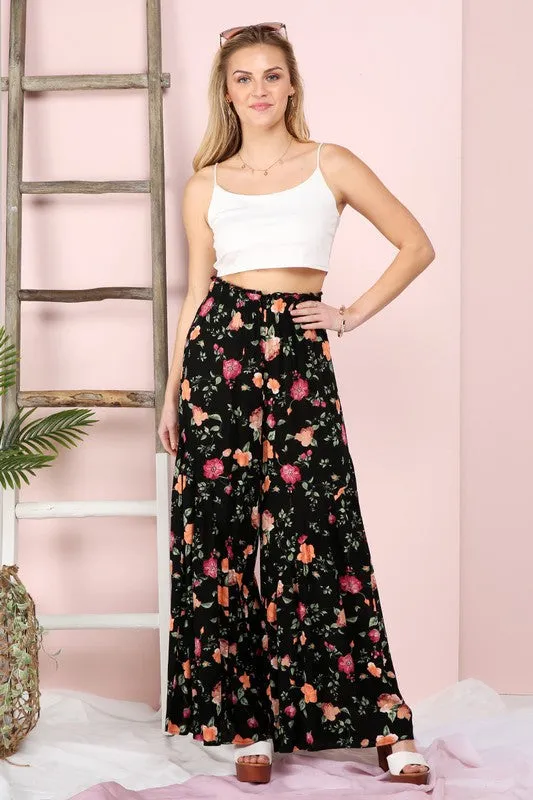 TAKE IT EASY FLORAL PANTS