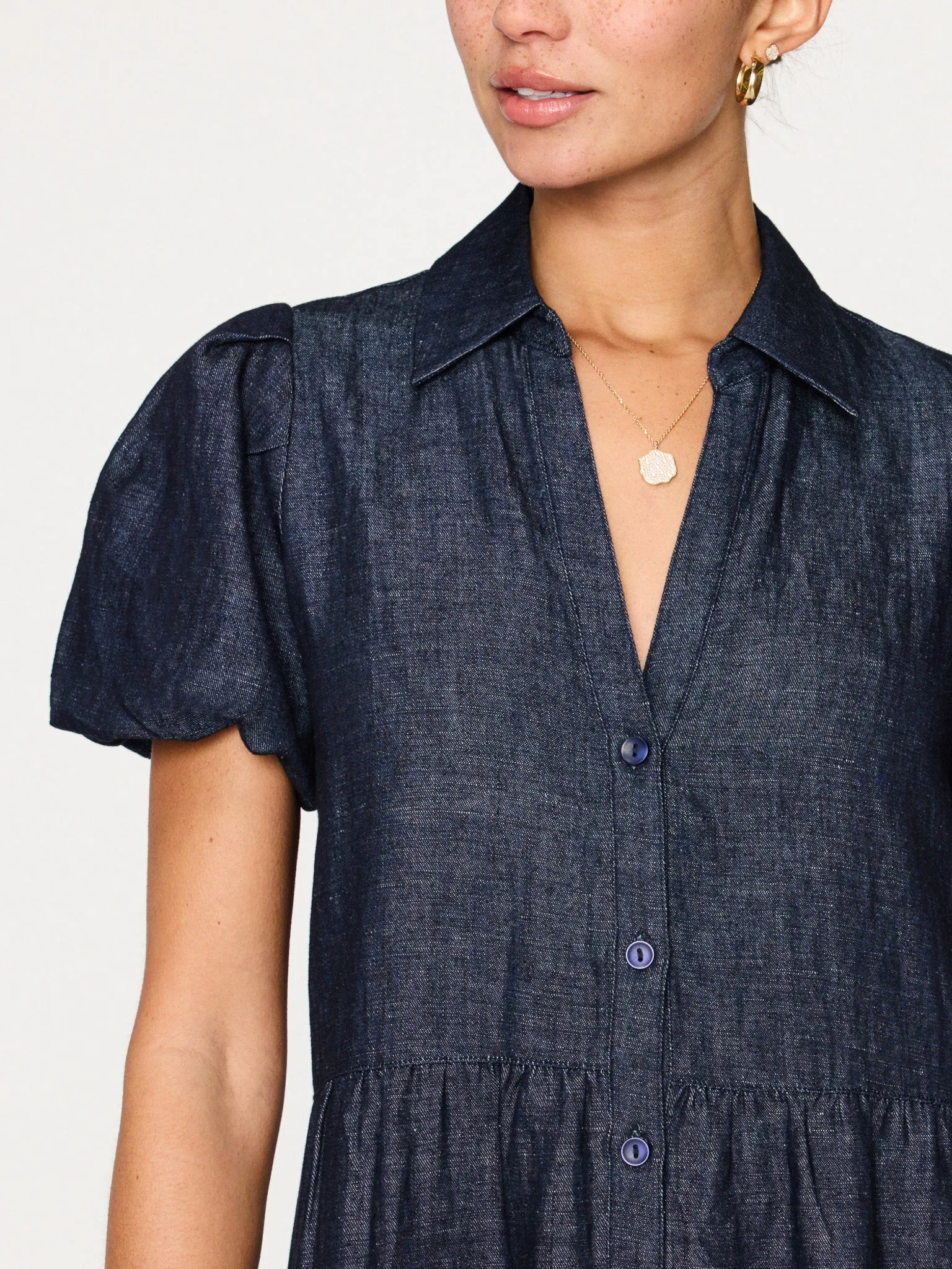 The Havana Indigo Dress