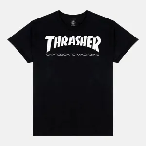 THRASHER Skate Mag Tee Black