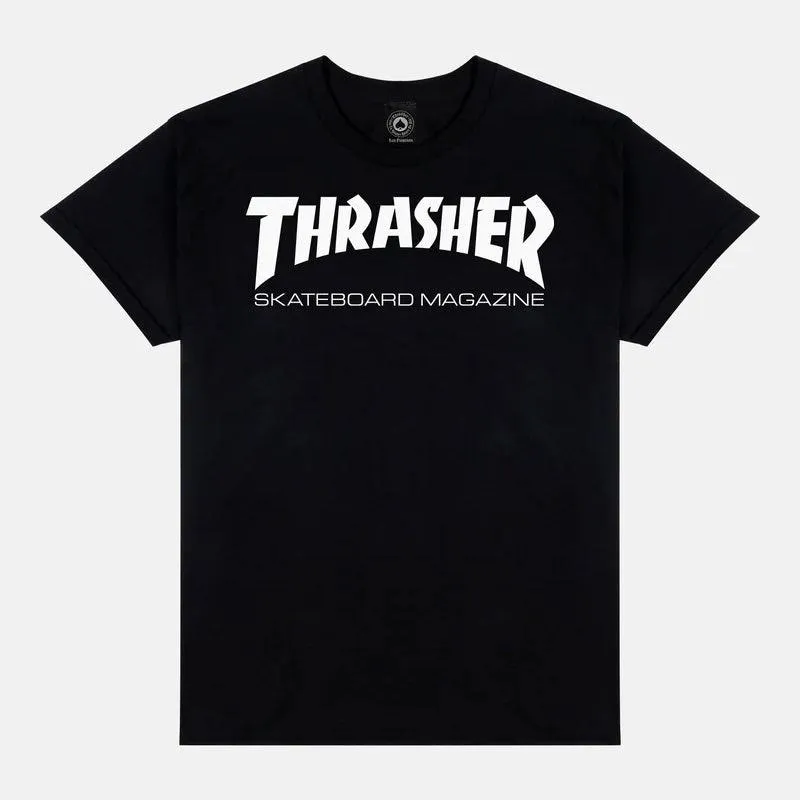 THRASHER Skate Mag Tee Black