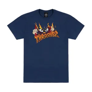 Thrasher Sucka Free T-Shirt Navy