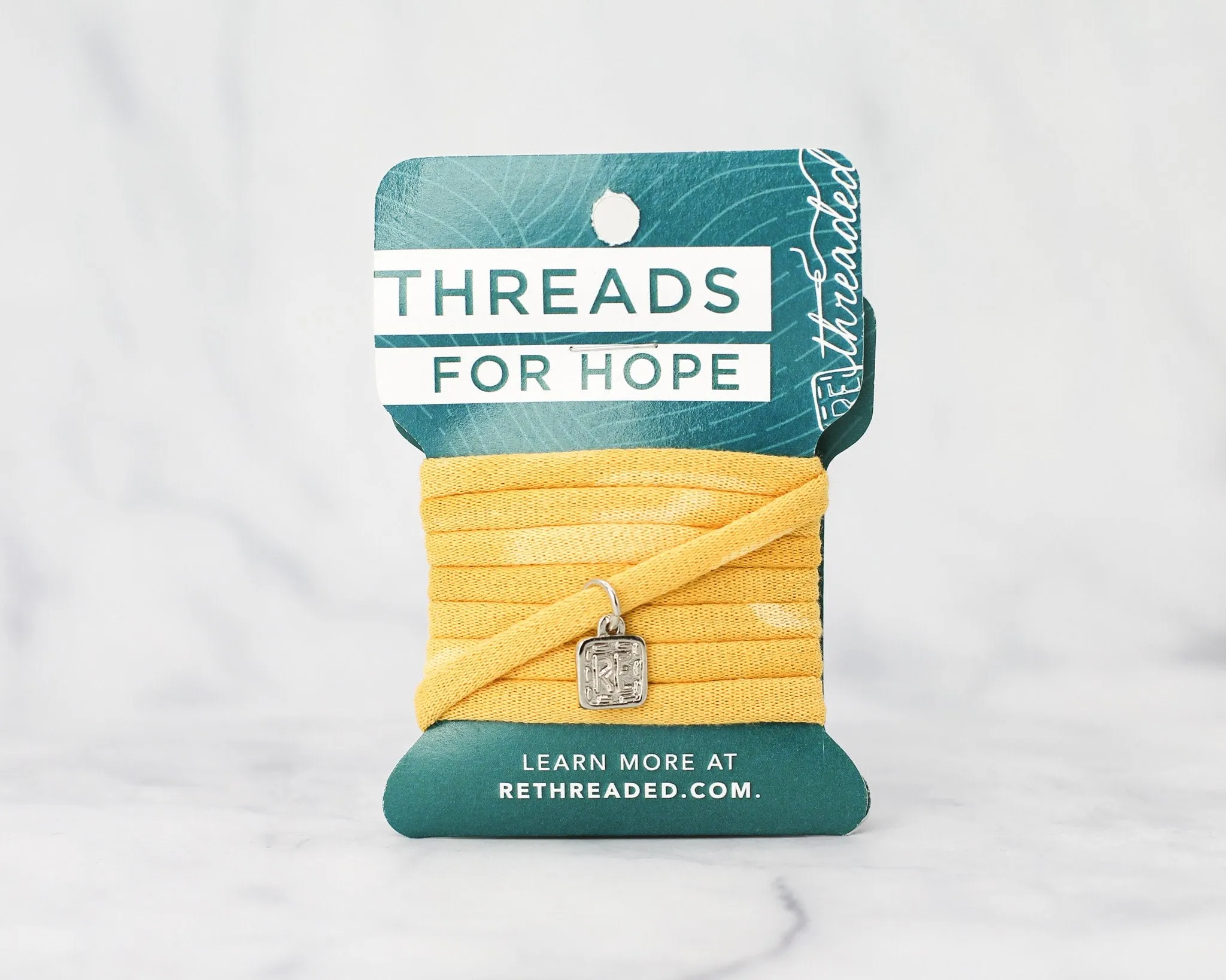Threads for Hope Bracelet / Autumn Leaves Hand Dyed