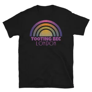 Tooting Bec London Retrowave Graphic T-Shirt