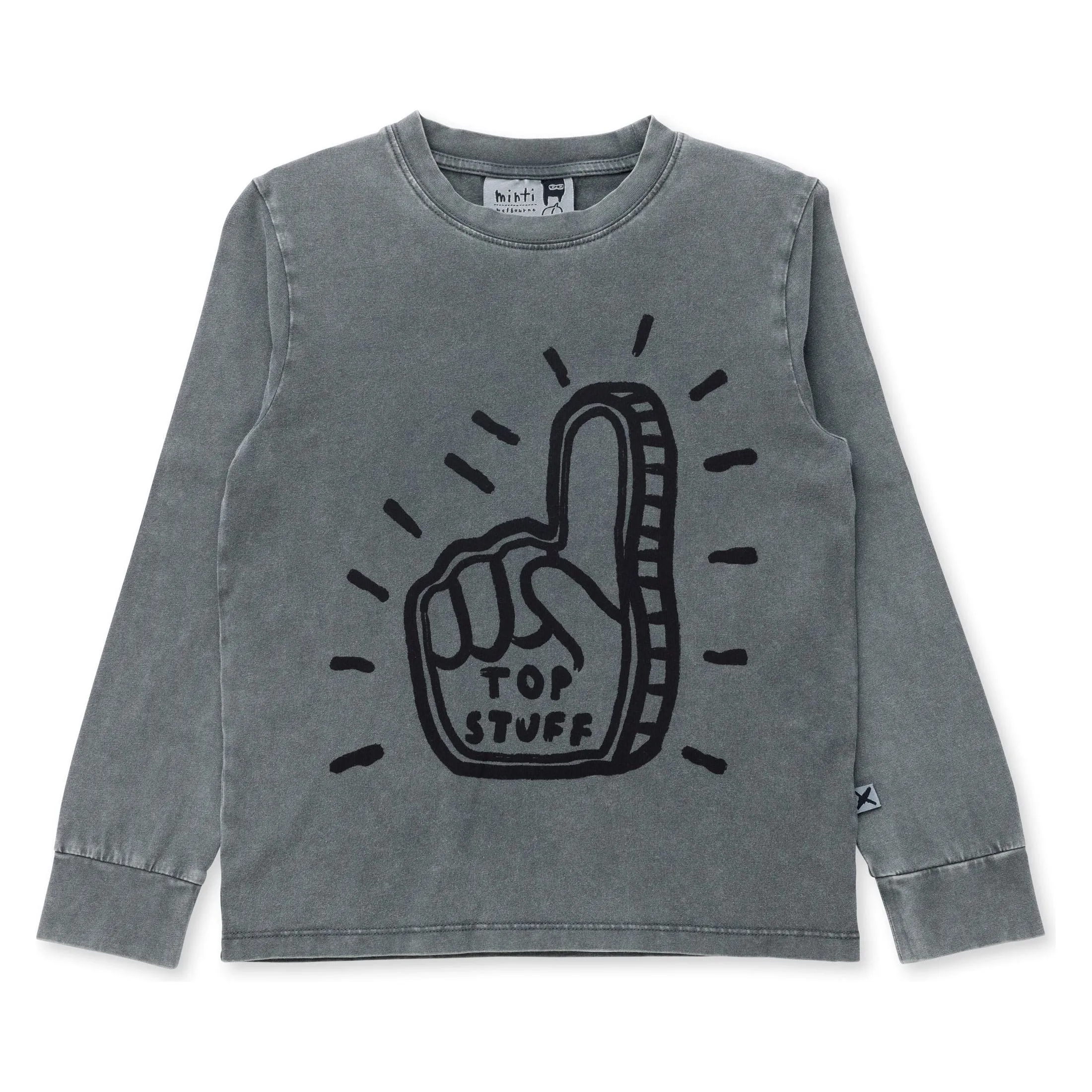 Top Stuff Tee - Olive Wash