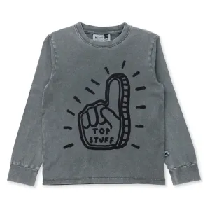 Top Stuff Tee - Olive Wash