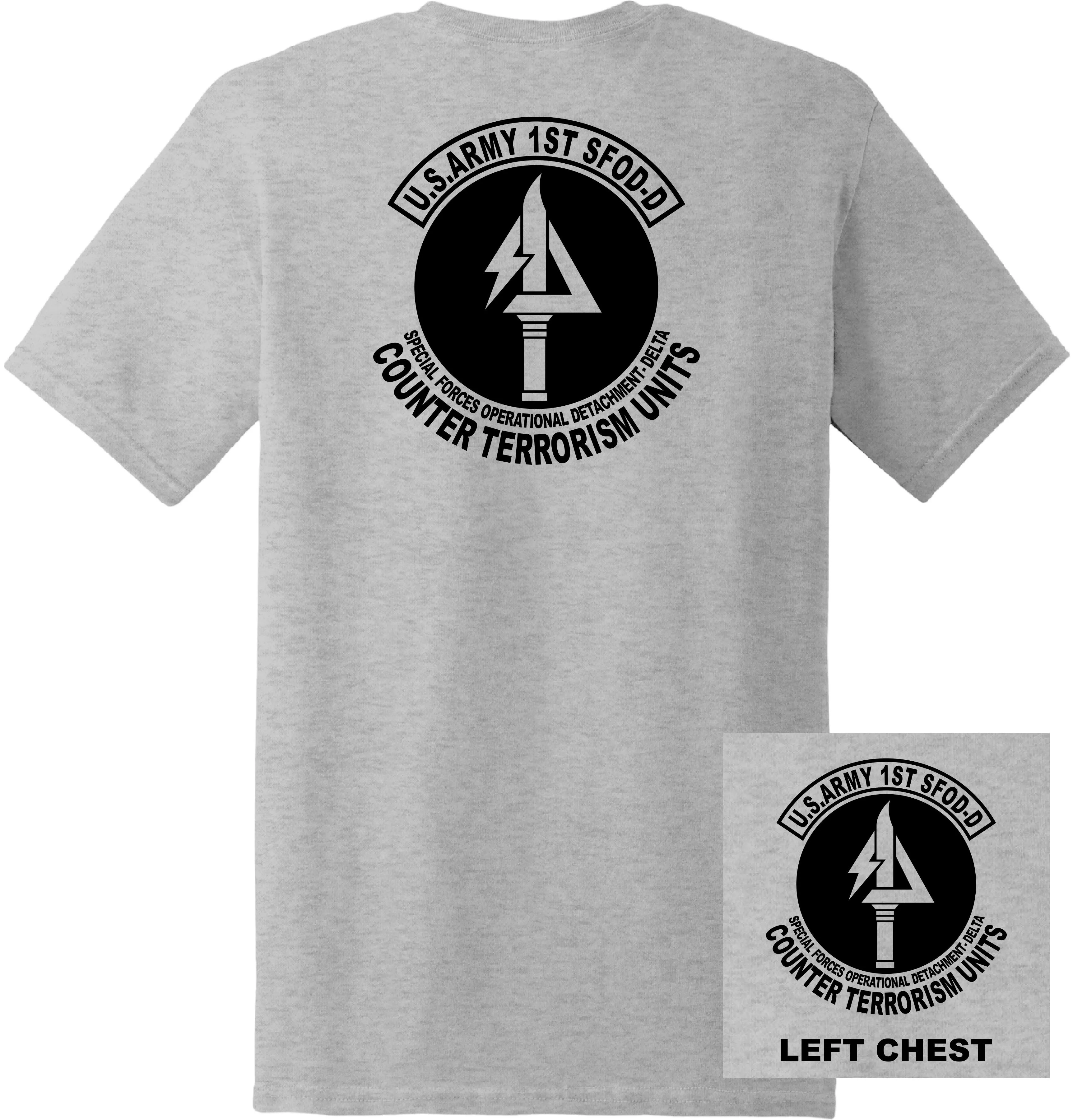US Army - 1st Special Forces Operational Detachment - Delta Force T-Shirt