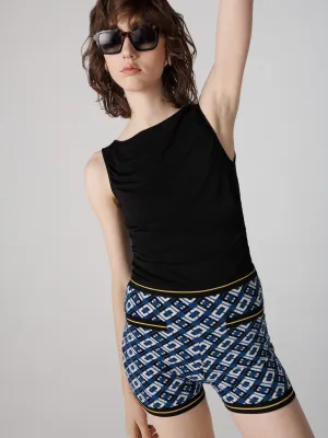 Venus Knit Jacquard Shorts