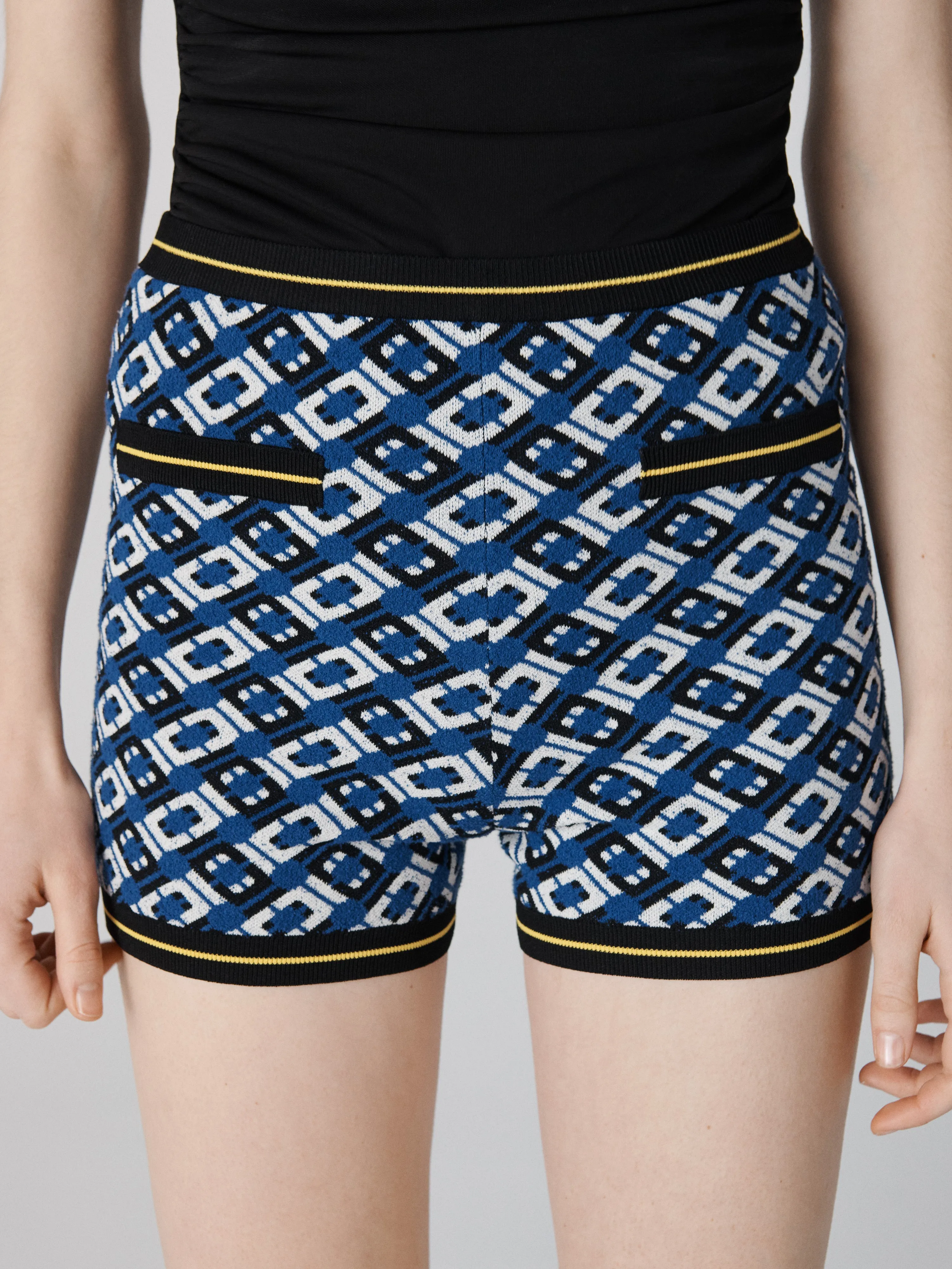 Venus Knit Jacquard Shorts