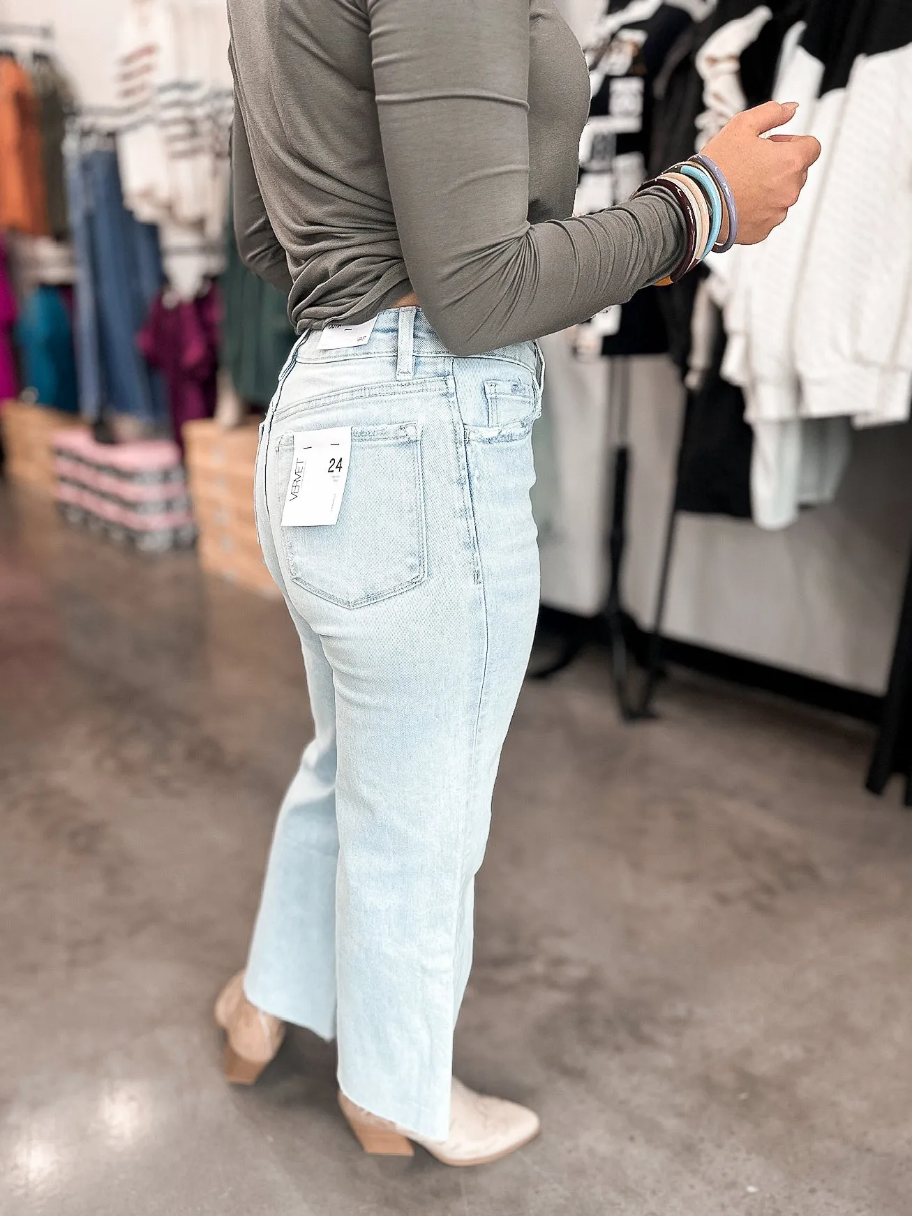 Vervet High Rise Wide Leg