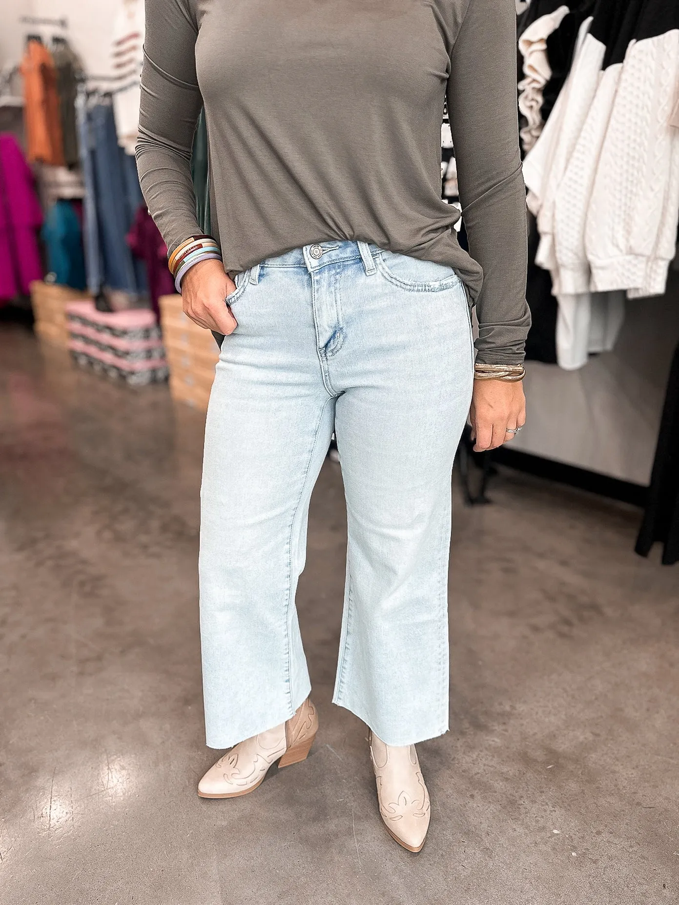 Vervet High Rise Wide Leg