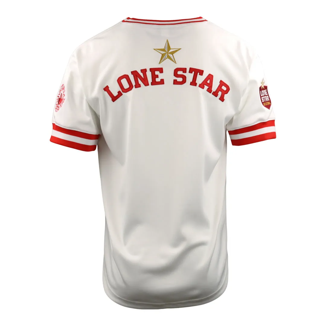 Victoria Rosebuds EFF Lone Star Baseball Jersey