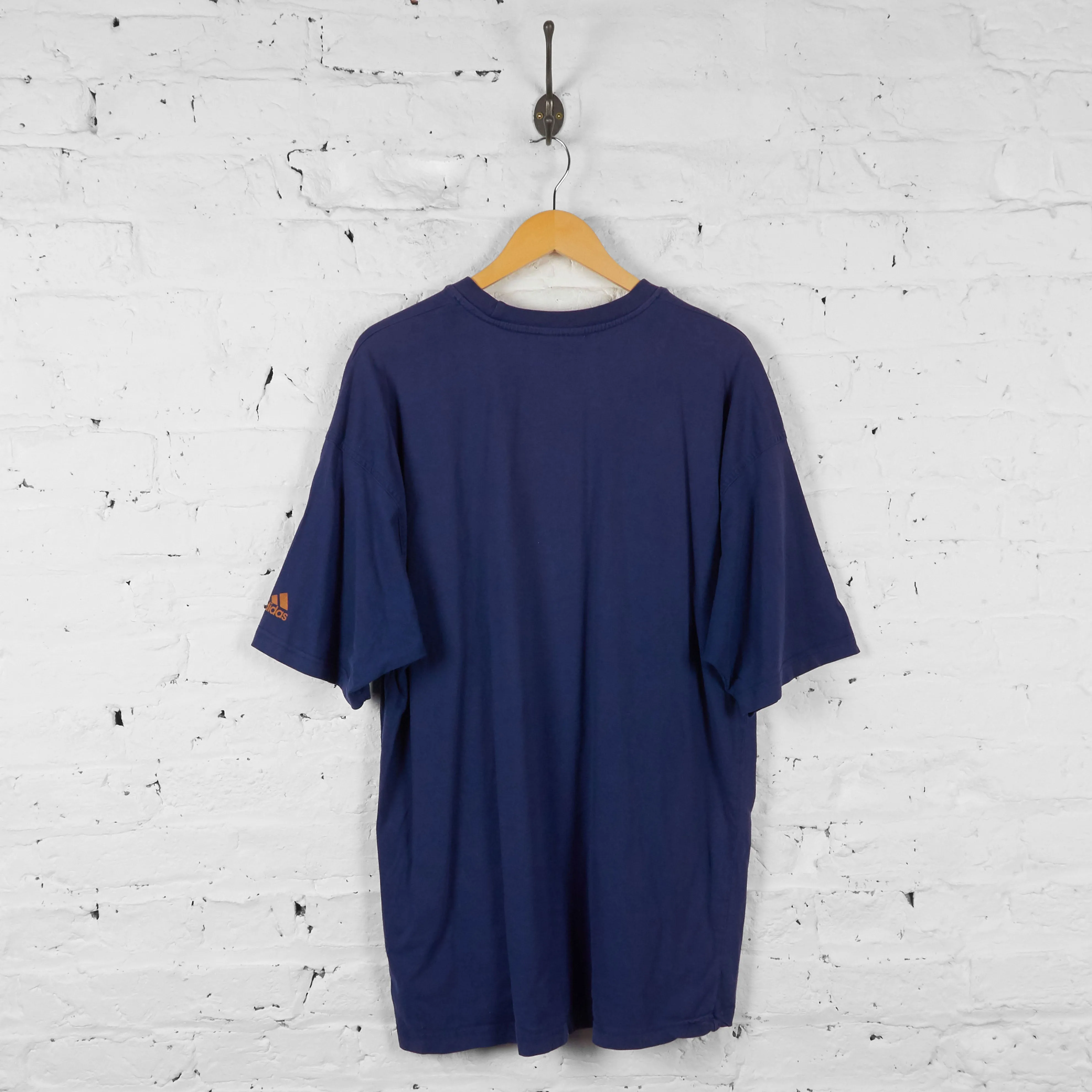 Vintage Adidas T-shirt - Blue - XL