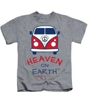 Vw Happy Camper Heaven On Earth - Kids T-Shirt