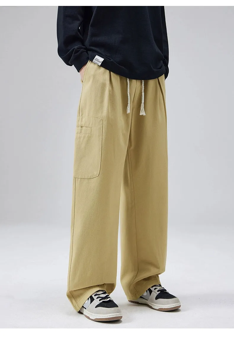 Wide-Leg Cargo Pants
