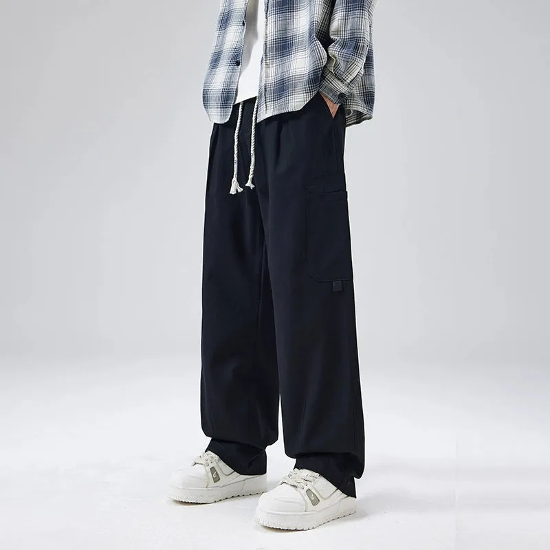 Wide-Leg Cargo Pants