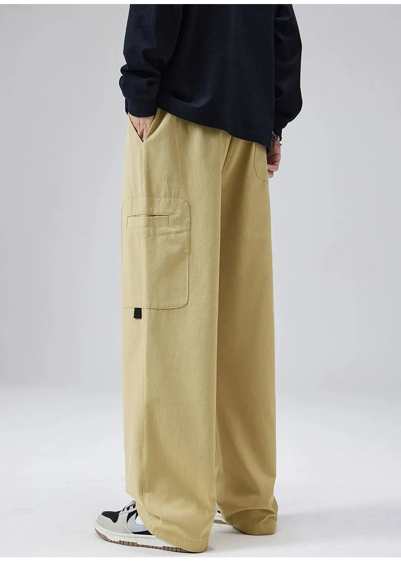 Wide-Leg Cargo Pants