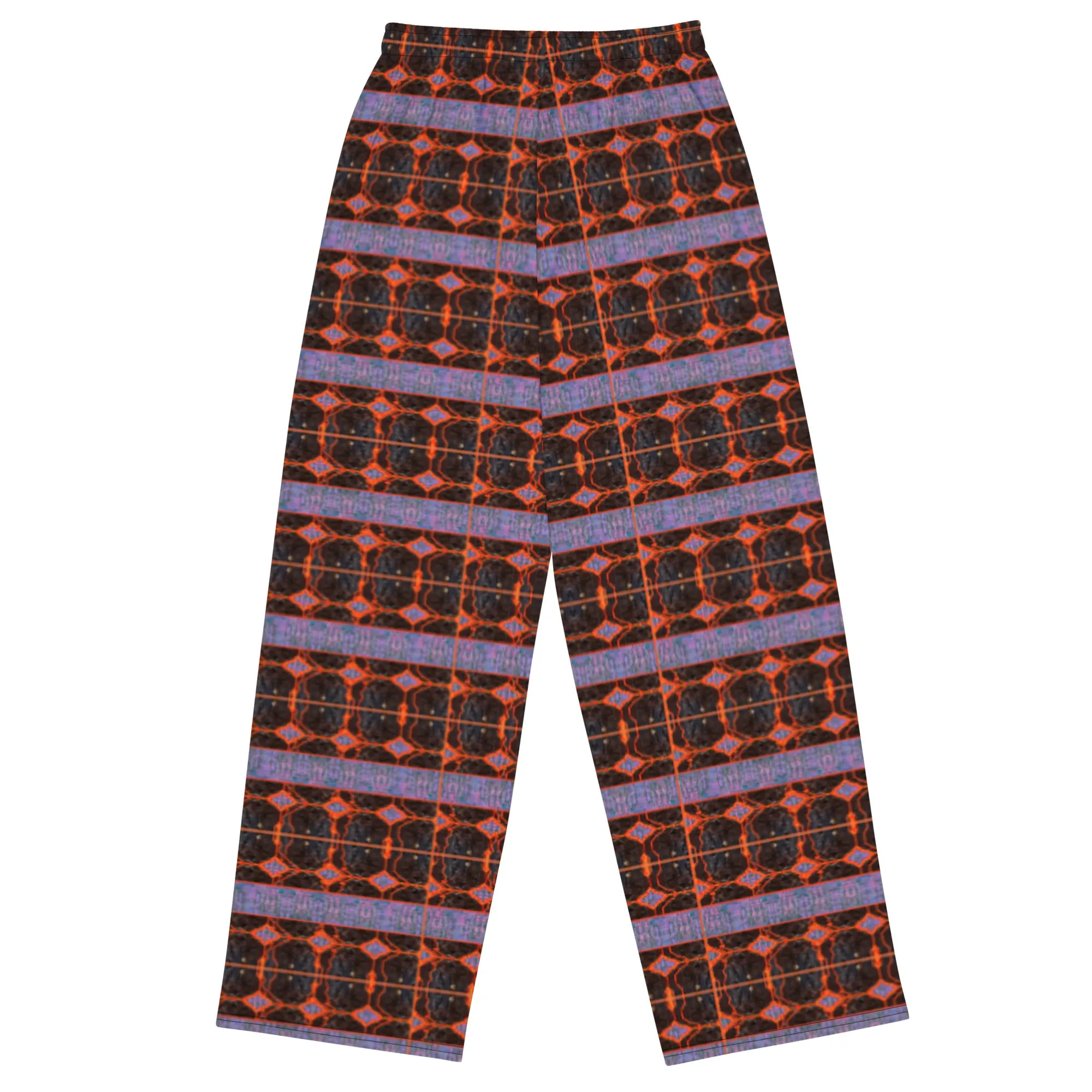 Wide-Leg Pants (Unisex)(Tree Link Stripe) RJSTH@Fabric#6 RJSTHS2022 RJS