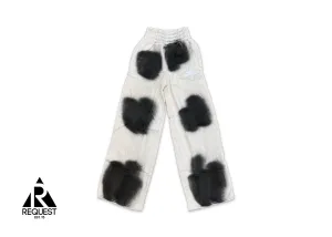 Wide Leg Sweatpants "Spotted"