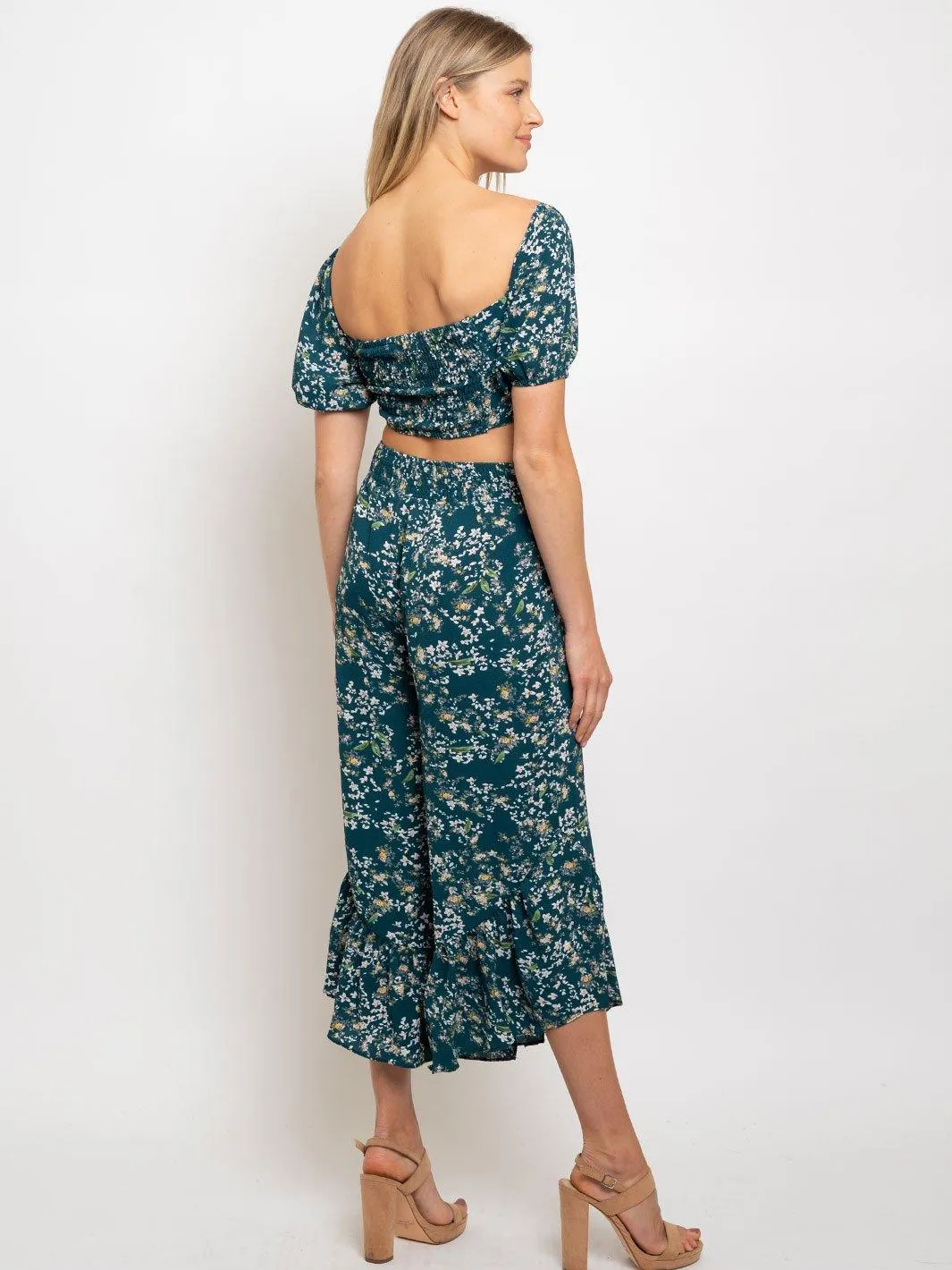 WOMEN'S 2 PC. FLORAL SET