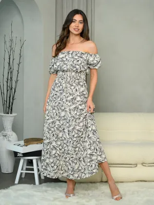 WOMEN'S 2PC. TOP & SKIRT FLORAL SET