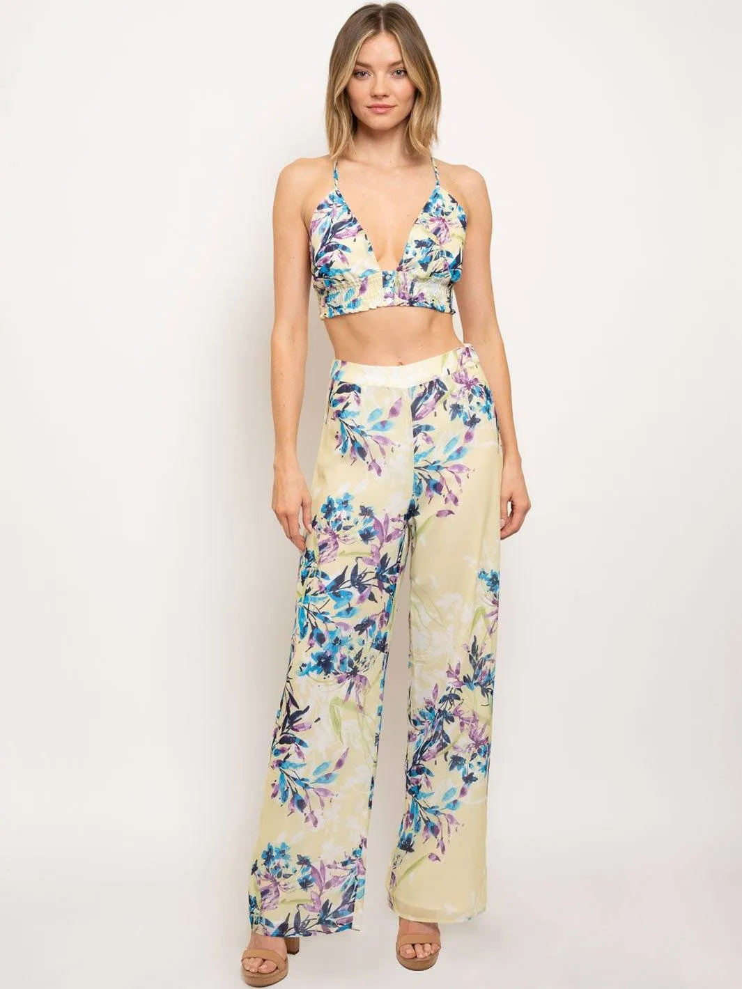 WOMEN'S FLORAL 2PC SET