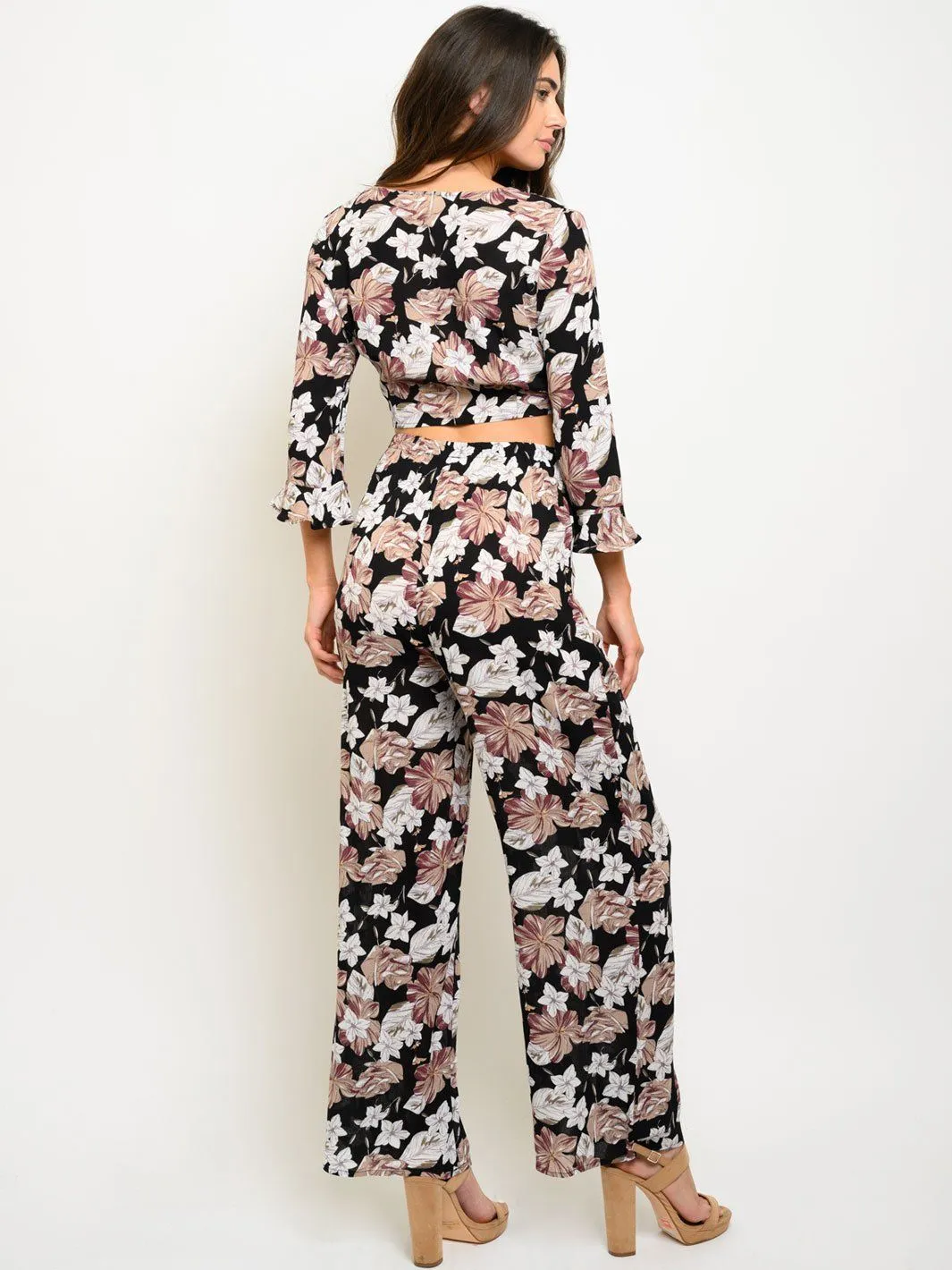 WOMEN'S FLORAL 2PC. SET