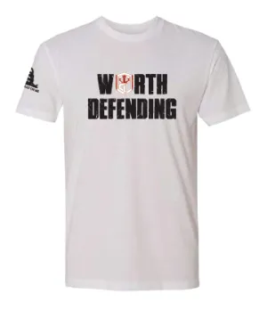 Worth Defending T-Shirt (White)