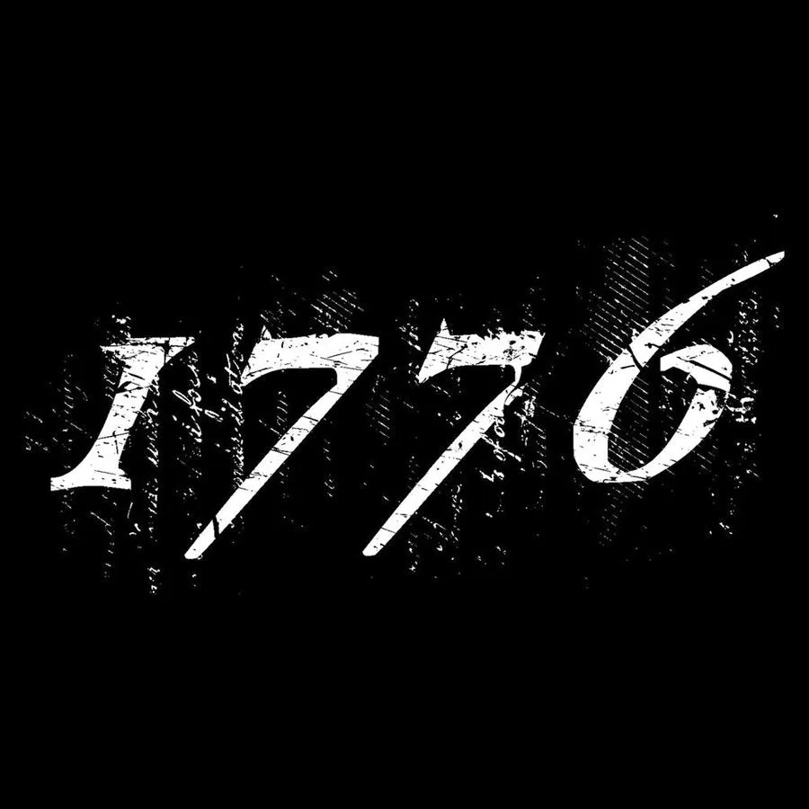 Youth 1776 Flag T-Shirt - Black